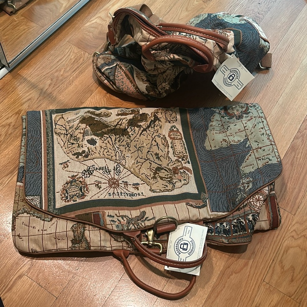 Hand Made Accessories Unlimited Handbags / Luggage set - NWT